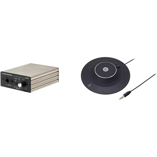 audio-technica microphone amplifier AT-MA2 & mono microphone AT9922PC