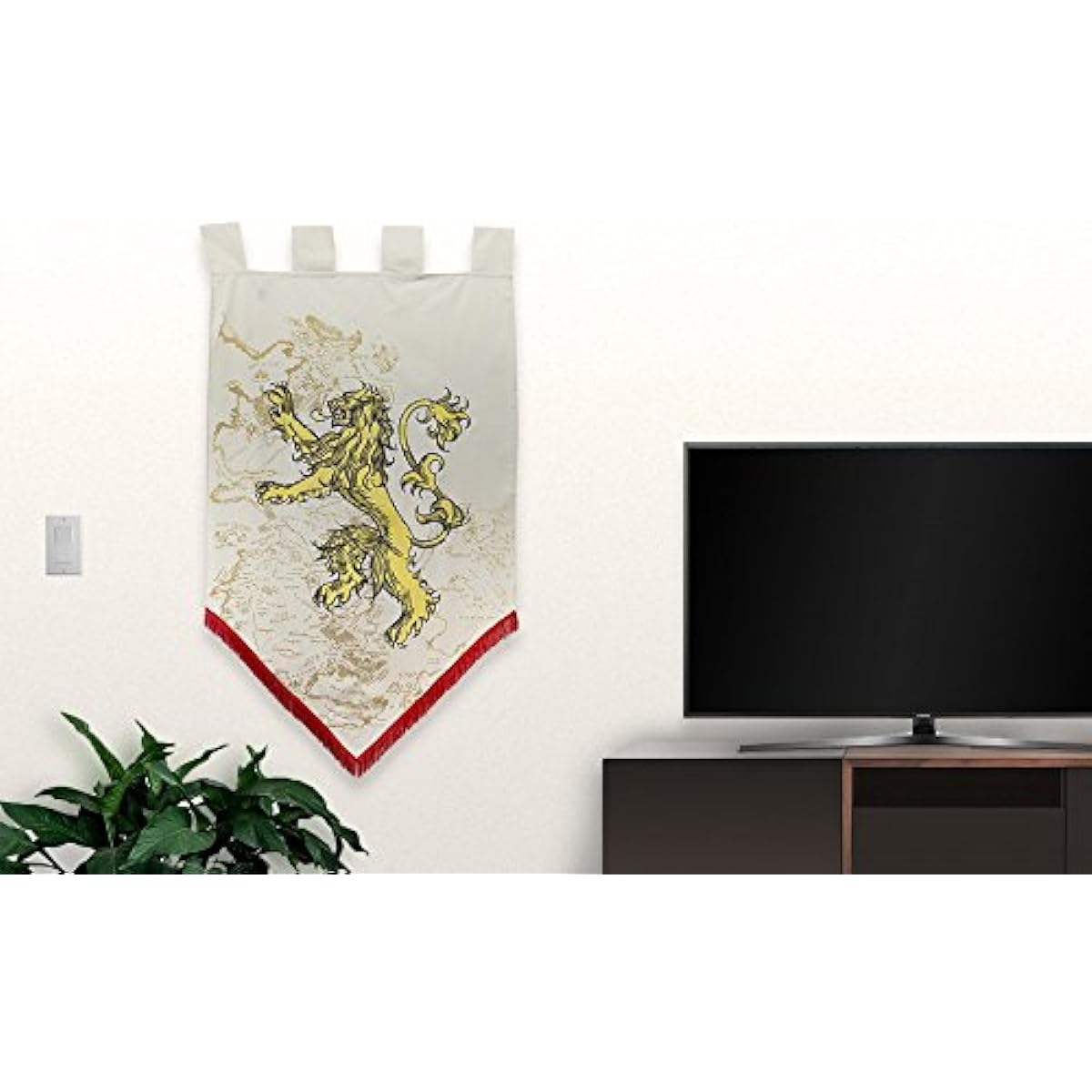 Calhoun Game of Thrones Family Crest Banner (27" x 45") (Lannister)