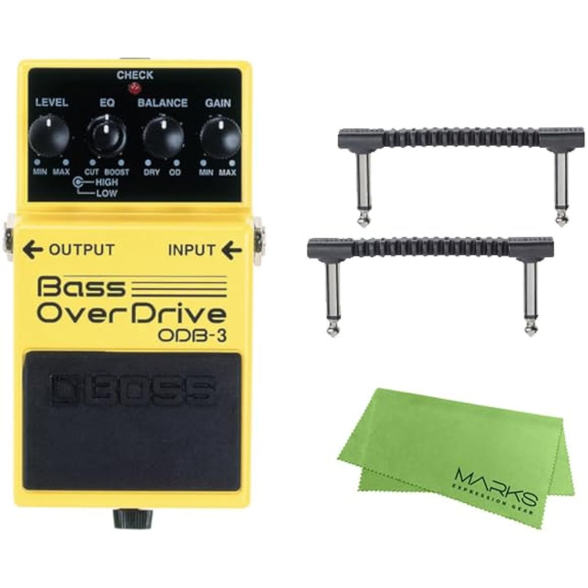 [WARWICK Patch Cable + Cross Set] BOSS Bass OverDrive ODB-3 Bass Overdrive