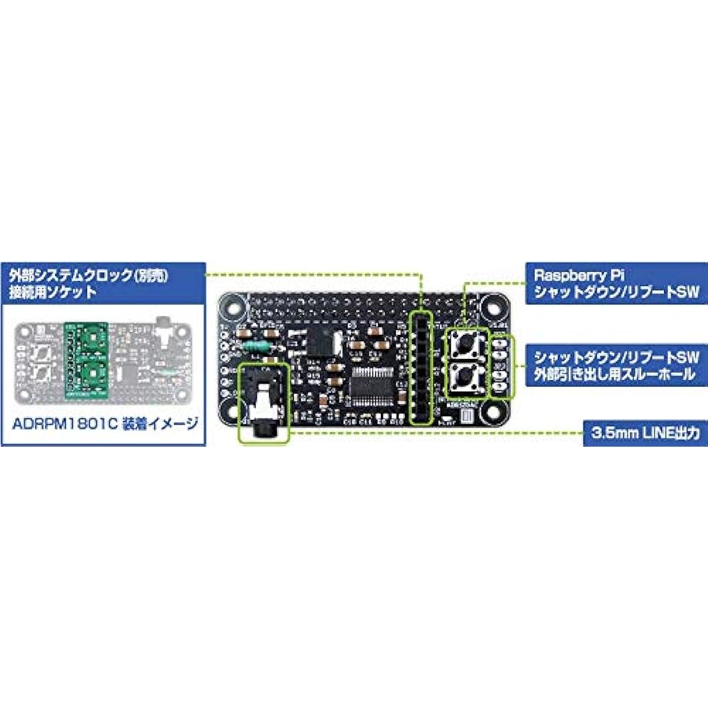 Bit Trade One ADRSZDAC Zero One High Resolution DAC Expansion Board