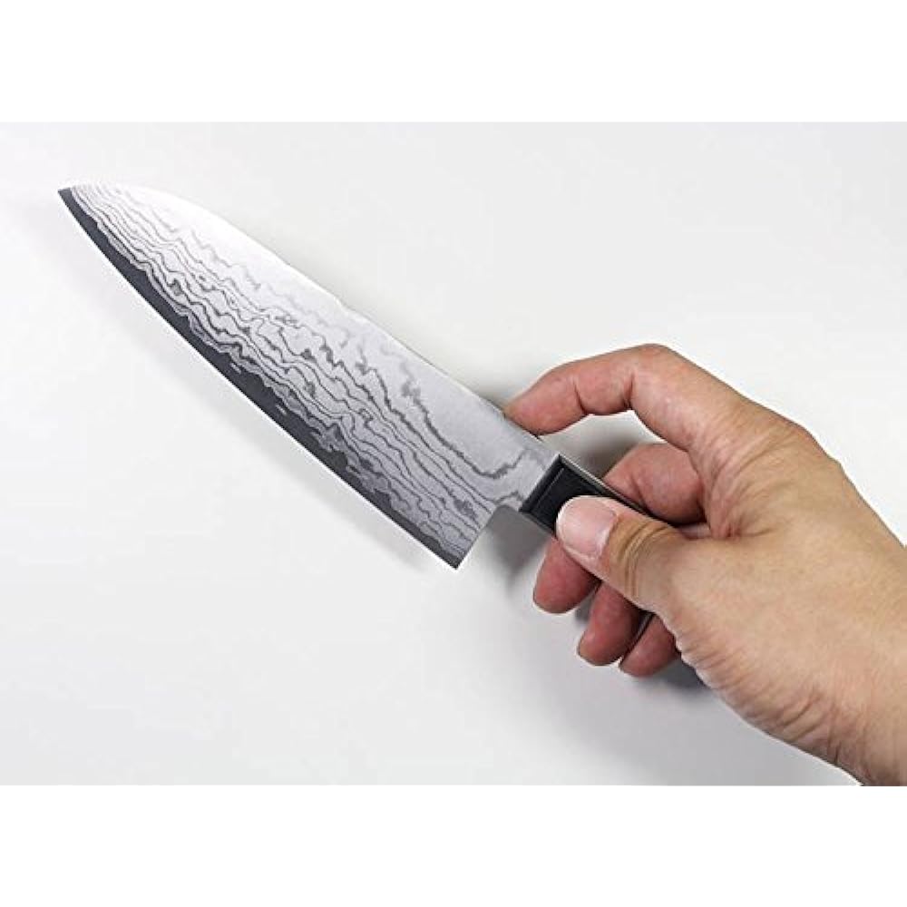 Kazuyuki Tanaka Knife Manufacturing [Made by Makoto] V Gold No. 10 Laminated Steel Santoku 165mm Santoku Knife #241318