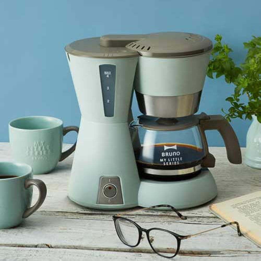 BRUNO 4 Cup Coffee Maker My Little Series BOE046-GR (Green)