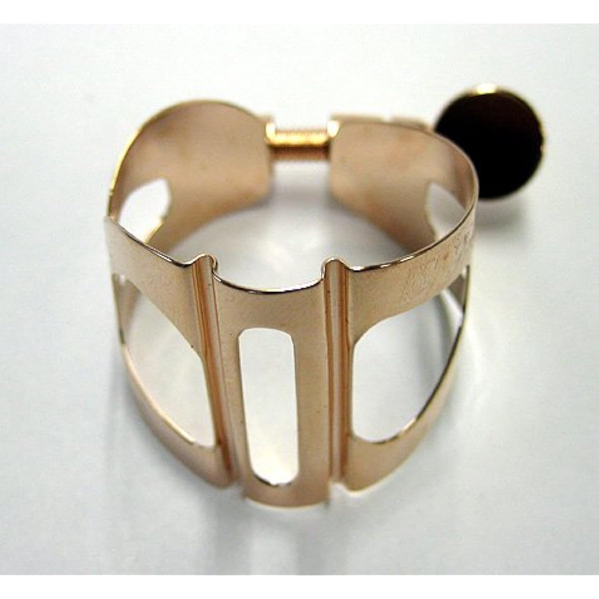 Liberty musical instrument special! [BG] Ligature L40 for tenor saxophone 《Pink gold finish》