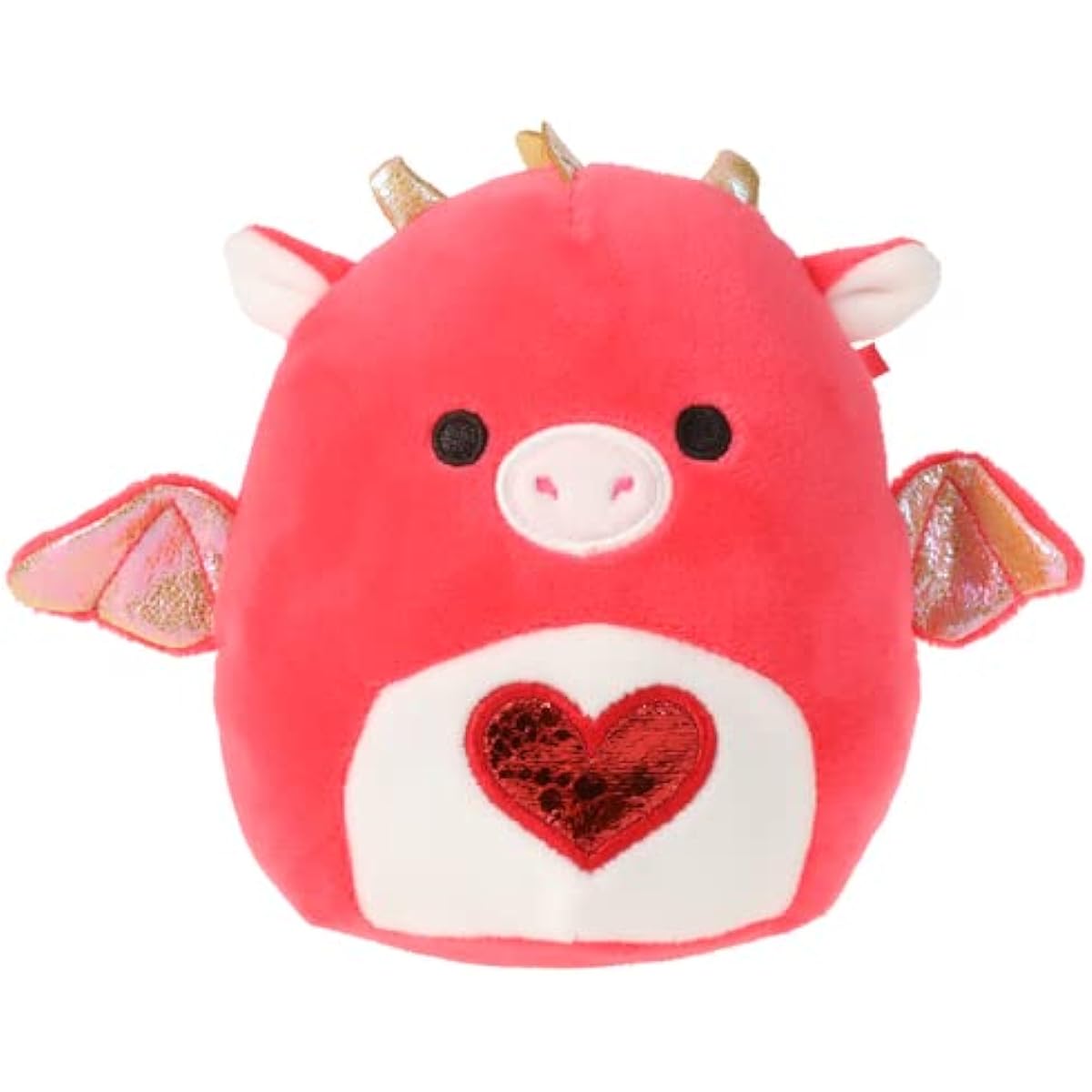 Squishmallows Kellytoy 2023 Valentine Biden Dragon 5"