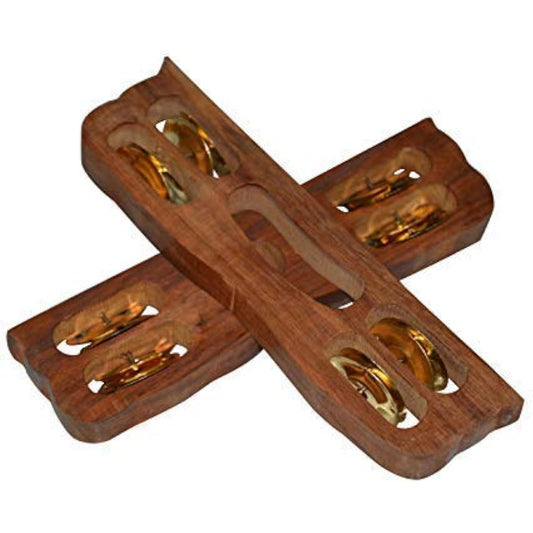 Finaldeals Kartal Pair Indian Instruments Percussion Instruments Hand Cymbals Iskcon Kartan Kartal Instruments