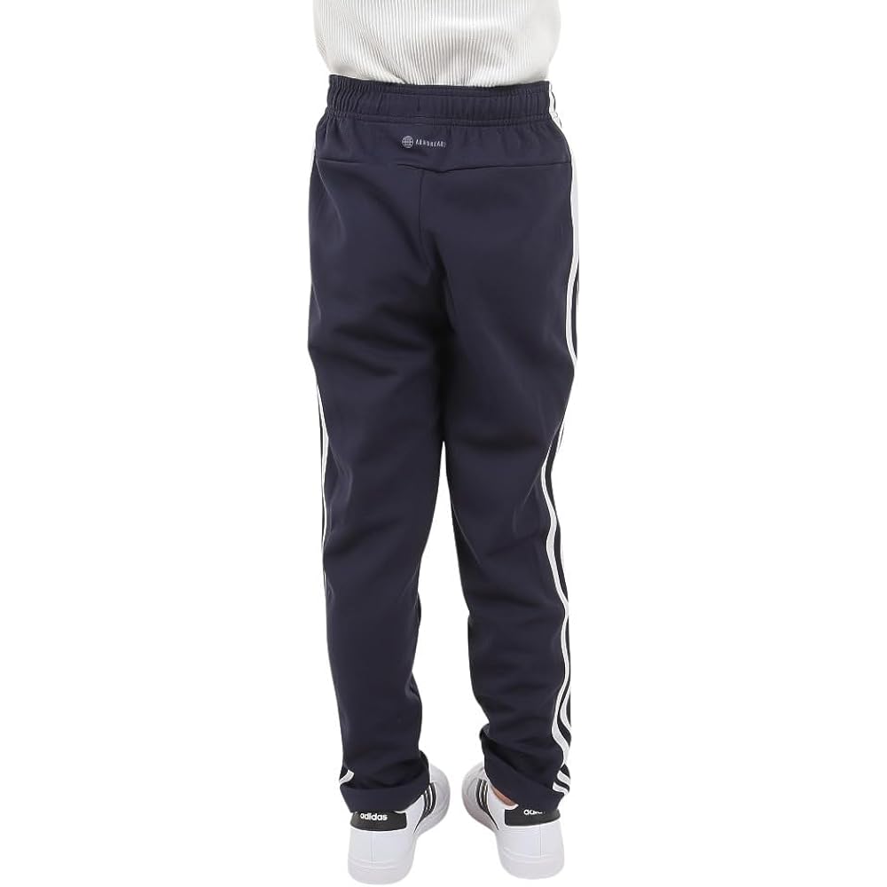 [Adidas] Jersey Bottom Kids 3 Stripes Double Knit Track Pants BUH32