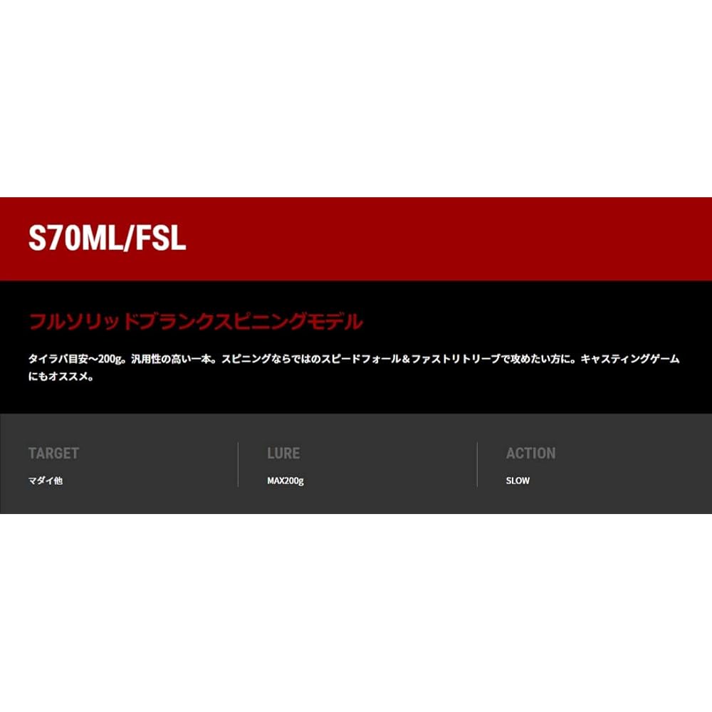 Tailwalk Rod Thai Game SSD S70ML/FSL