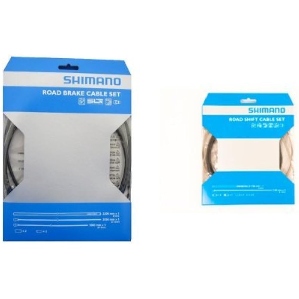 SHIMANO Repair Parts Brake Cable Set Stainless Steel ROAD Black Y80098019
