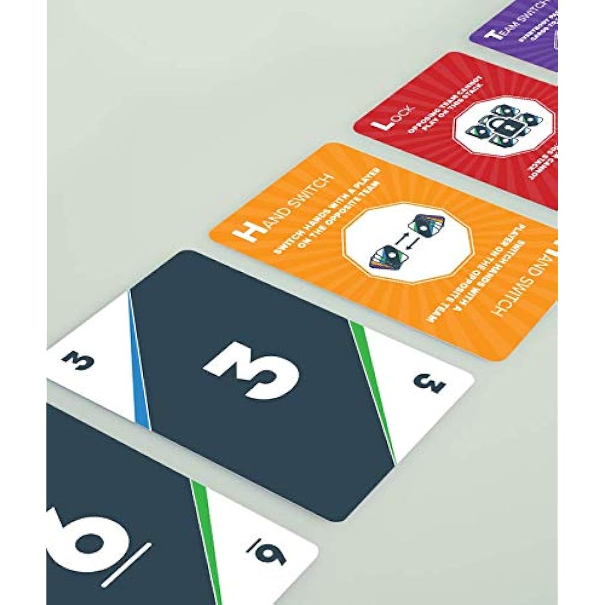 Deck 10 Team Switching Card Game