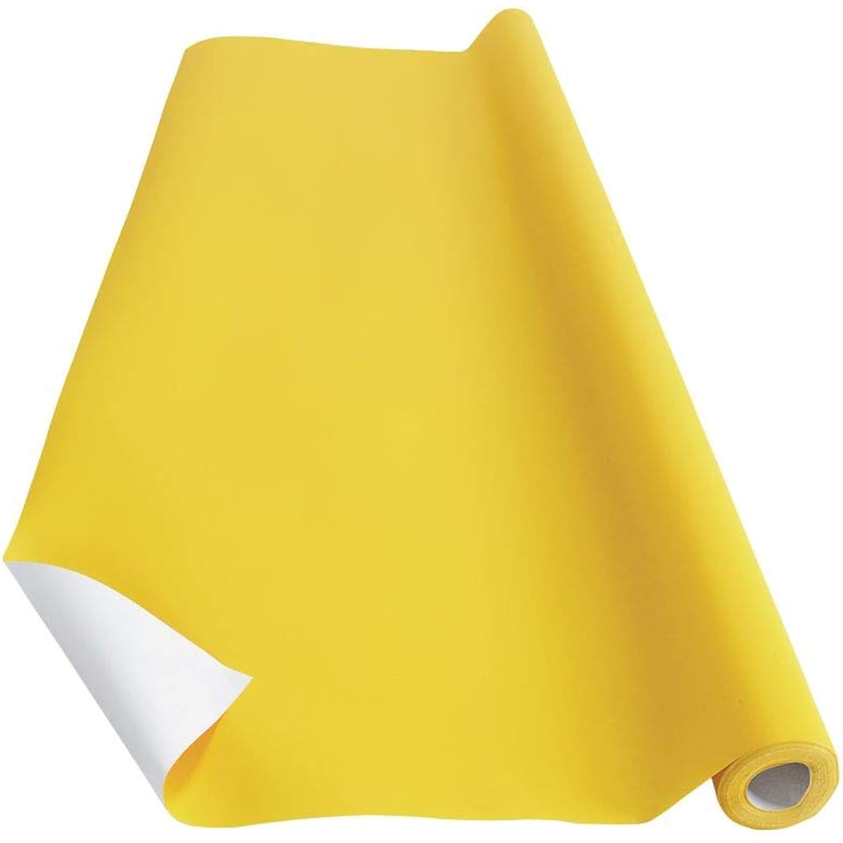 Colorations Prima-Color Fade Resistant Paper Roll Yellow Arts & Crafts 48" x 60' for Drawing, Finger Painting, Painting, Watercolor, Wall Art, Bulletin Boards, Kids Crafts (RESISTYE)