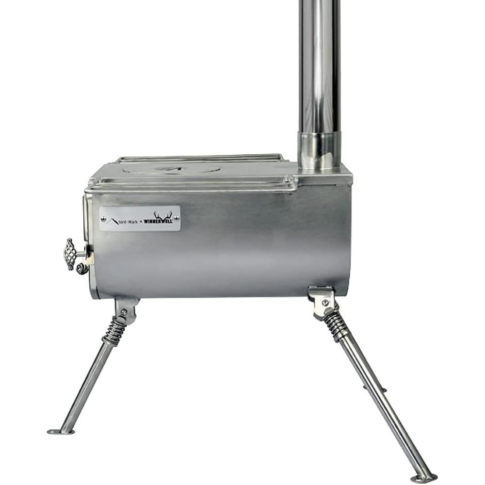 Tenmaku Design Wood Stove [L] 2-piece set with case