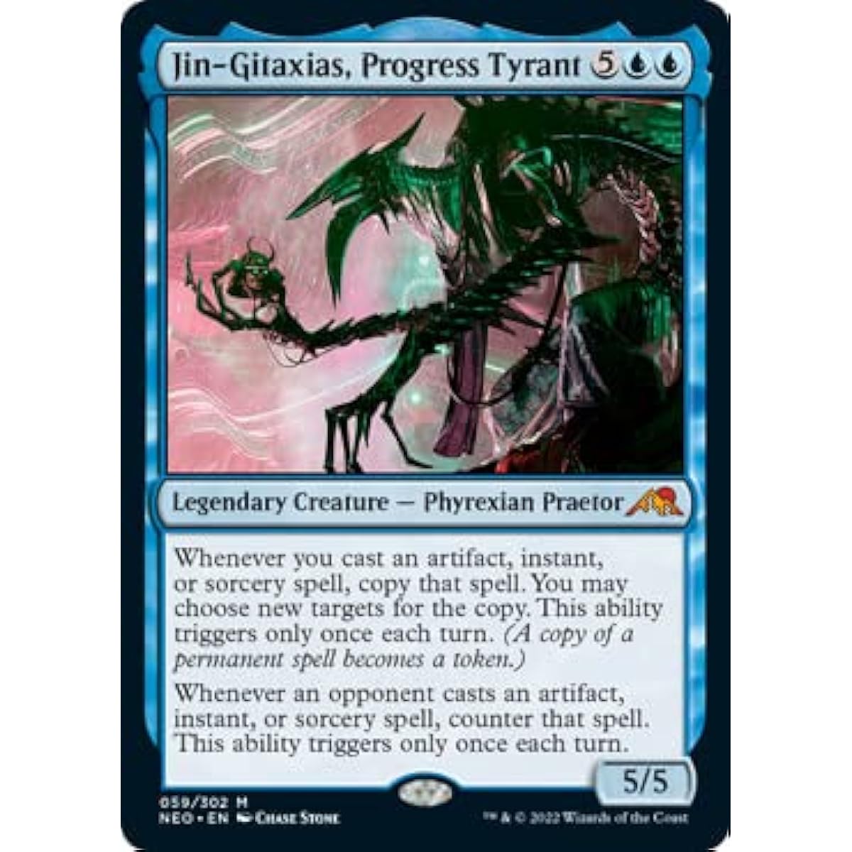 Magic: The Gathering - Zitaxius Progressive Tyrant (059) - Kamikawa: Neon Dynasty