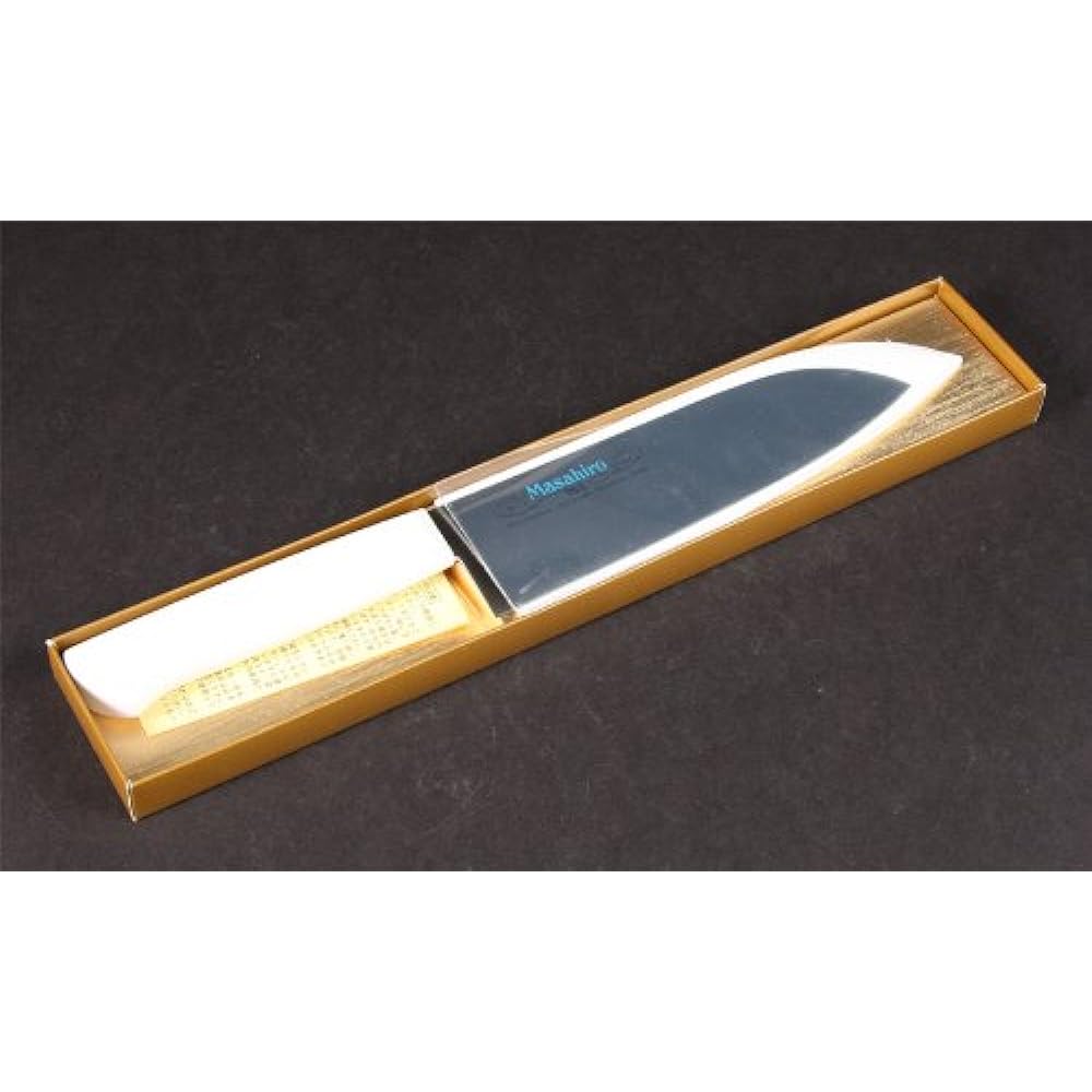 Masahiro MV-P Santoku type 165mm white 14623