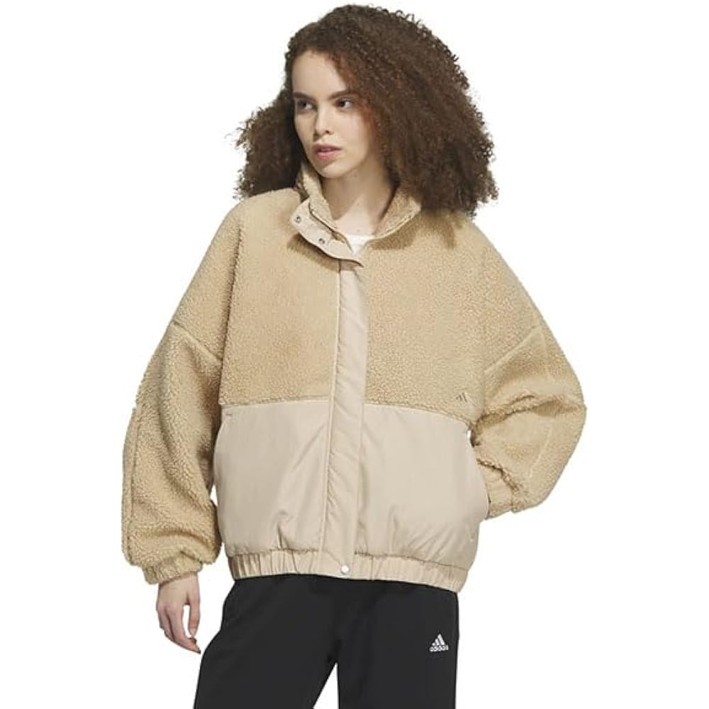 Adidas KNV53 Women's Warding Boa Loose Fit Jacket