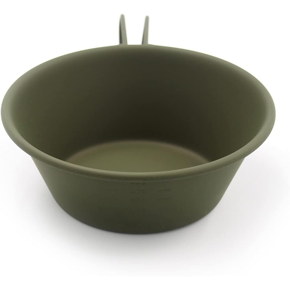 [Made in Tsubame Sanjo] Village Blacksmith 18-8 Stainless Steel Olive Green Sierra Cup 330ml MK-5687