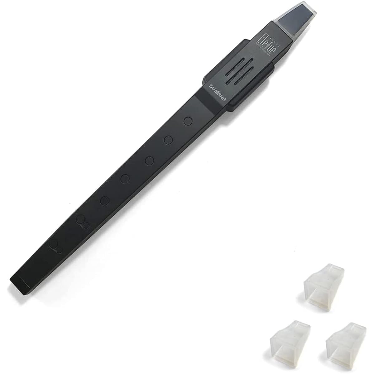 Electronic Recorder Elefue EF10BK Black with 3 Spare Mouthpieces TAHORNG