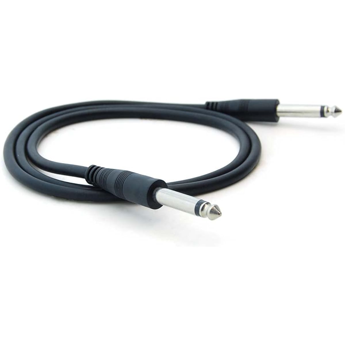 DIGITMON 15' 1/4'' Electric Instrument Cable - Amplifier Cord for Electric Guitar Bass Guitar Pro Audio Speaker Amplifier Mixer