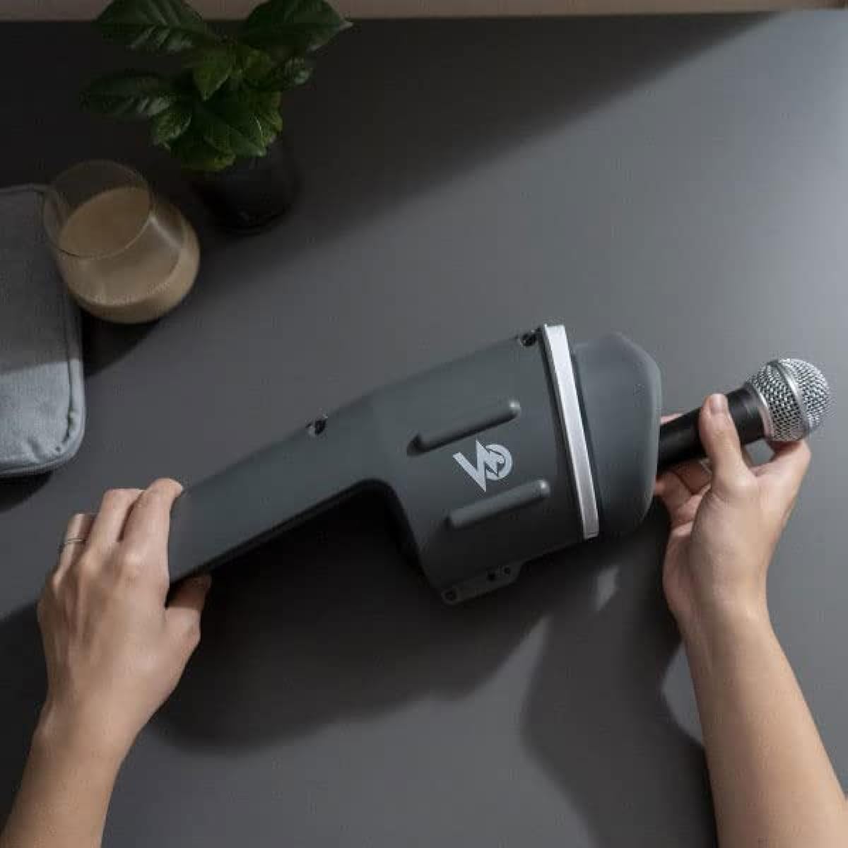 Voicease Soundproof room that can be held in one hand (single item) / Recording Recording Vocal practice Soundproofing Sound insulation Noise Vocal Karaoke
