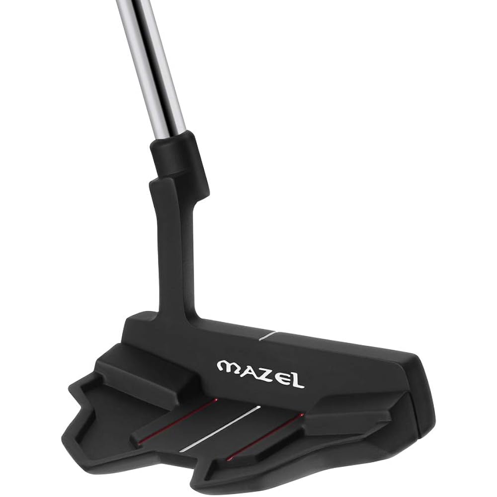 MAZEL Golf Putter Club Right Hand Men's Loft Angle: 3.5 Lie Angle: 72 degrees Shaft Length: 34 inches Count: Putter