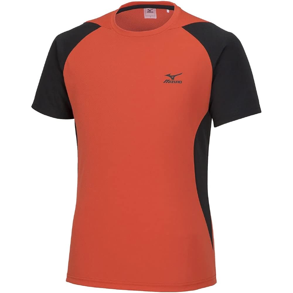 [Mizuno] Training Wear, Short Sleeve T-Shirt, Sweat Absorbent, Quick Drying, Cool to the Touch, UPF15 K2JAA122 Men's