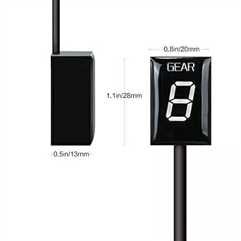 Speed Display Meter CBR600F4 CB400 600 900 919 954 Motorcycle Speed Gear Display Indicator Gear Indicator