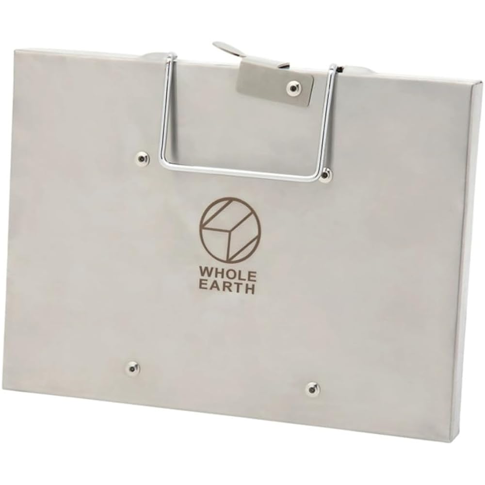 Whole Earth BBQ Grill BBQ LAPTOP GRILL MINI WE2KDF01 SLR (Silver/FF/Men's, Lady's)