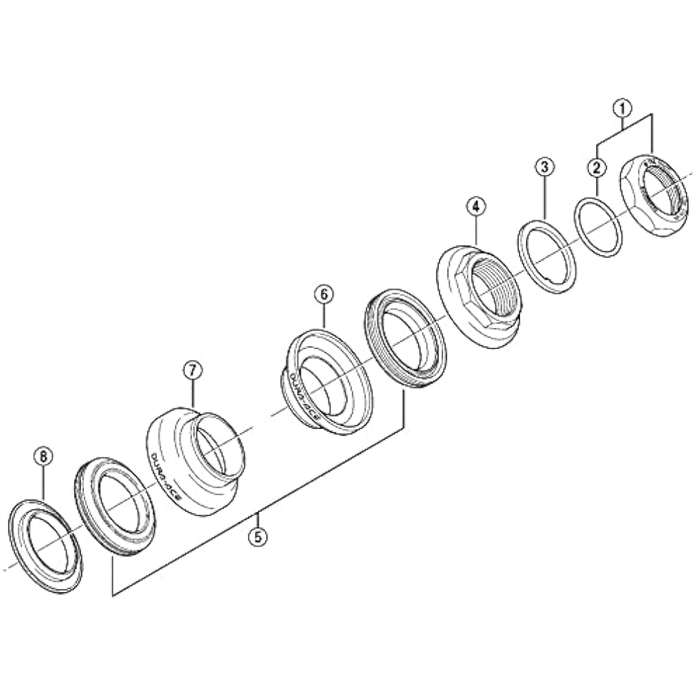 SHIMANO brake shoe Y8