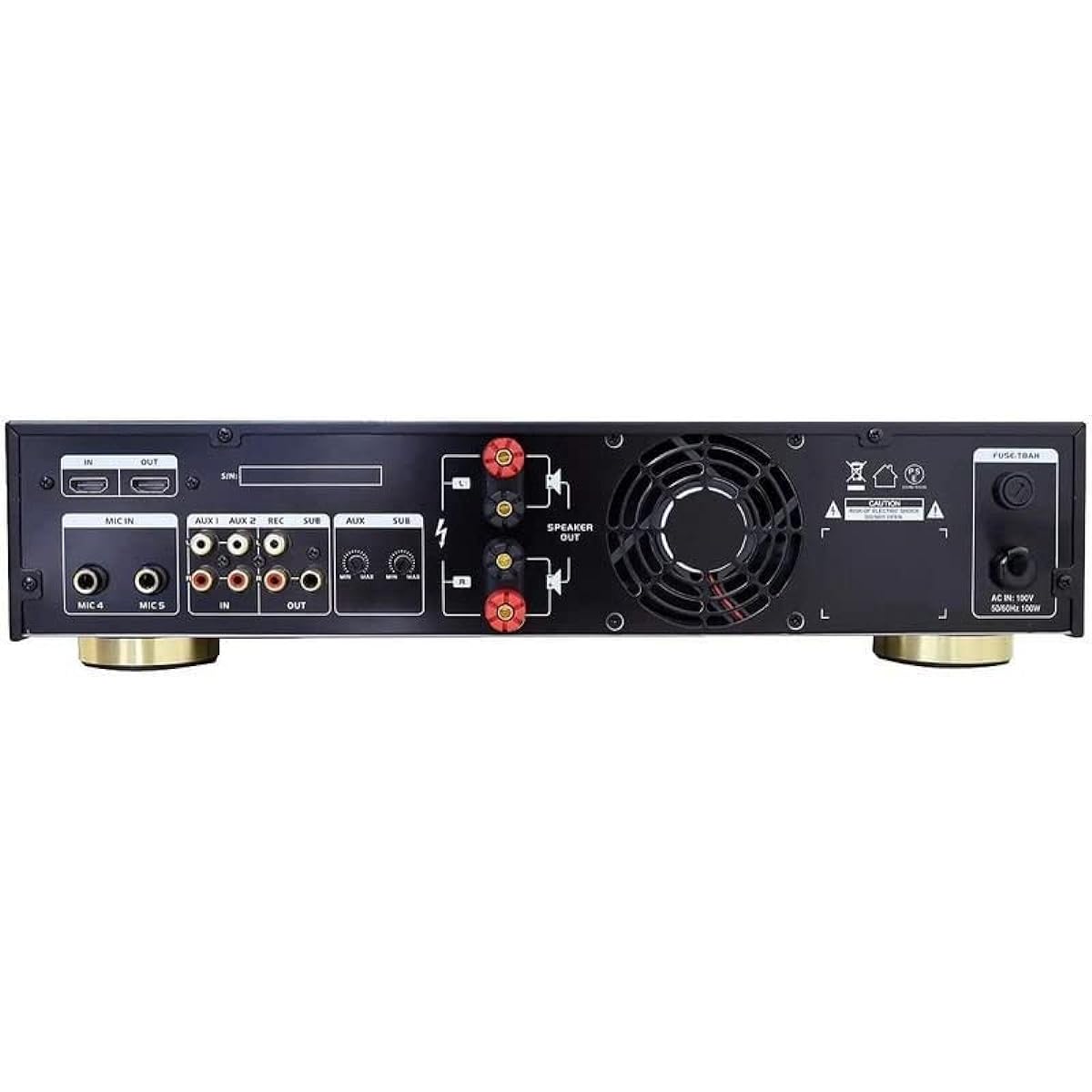 CLASSIC PRO Karaoke Amplifier 270W x2 (8Ω) Lightweight and Compact KOK700