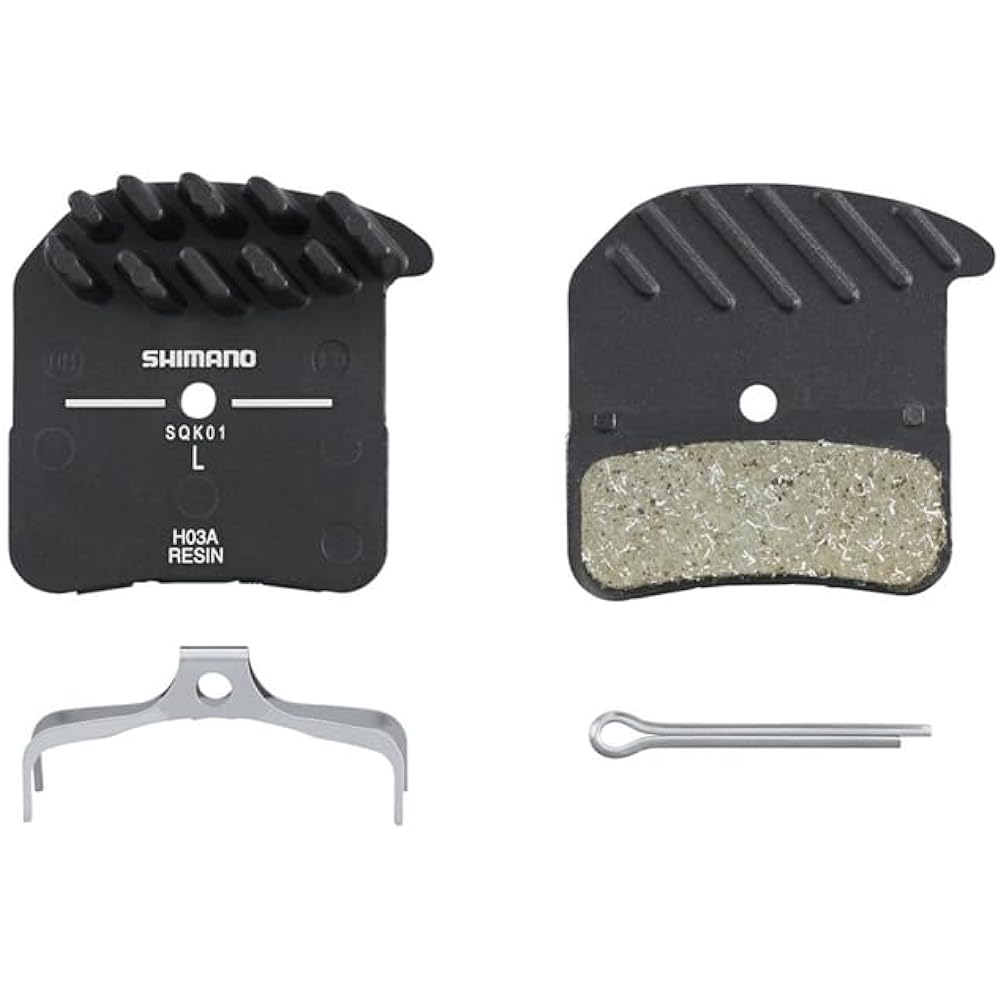 SHIMANO Disc Brake Pad H03A Resin with Fin EBPH03ARFA