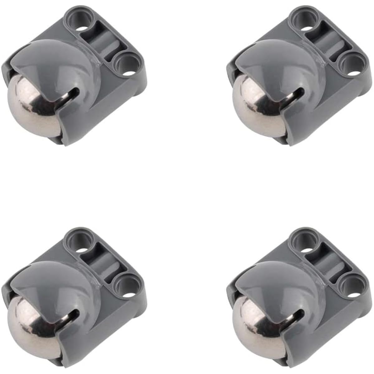 MOC Universal Wheel 92911 bb607 Stainless Steel Ball Compatible with Robot EV3 6023956 4610380 99948 Building Blocks Technical Parts Power Functions Pack of 4
