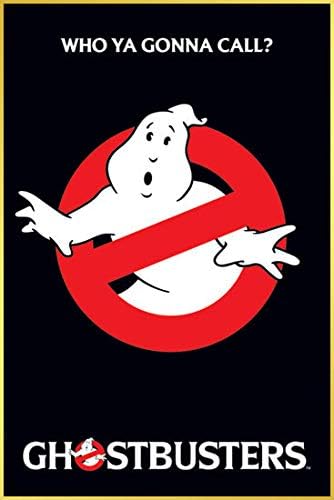 Tri-X Ghostbusters/Logo + Aluminum Frame Silver Poster (Frame Set) 92 x 61.5cm (PP-30134S)