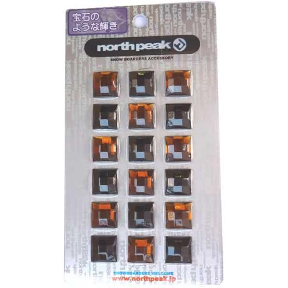 [North Peak] Deck Pad JEWEL NP-3267 BK/WT
