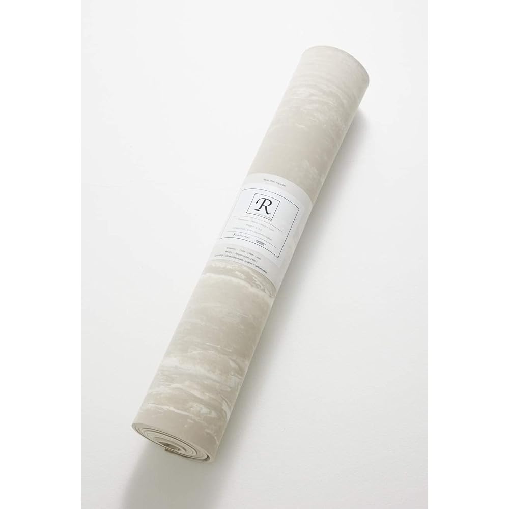 [Style Boat Market] Recovery Yoga Mat Yoga Mat Thickness 5mm Pilates Training Fitness Exercise Mat (Beige (AYA Collaboration))