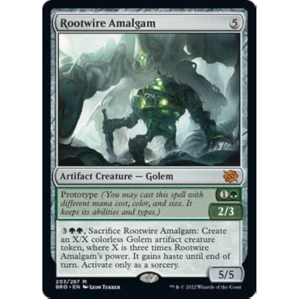 Magic: The Gathering - Rootwire Amalgam (203) - The Brothers' War