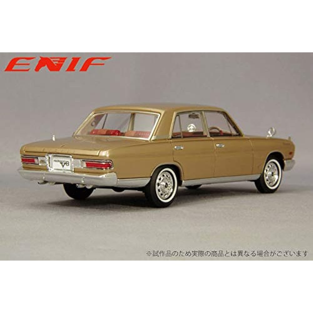 Kid Box ENIF 1/43 Nissan President H150 Type D Specification 1965 Brown Metallic Finished Product