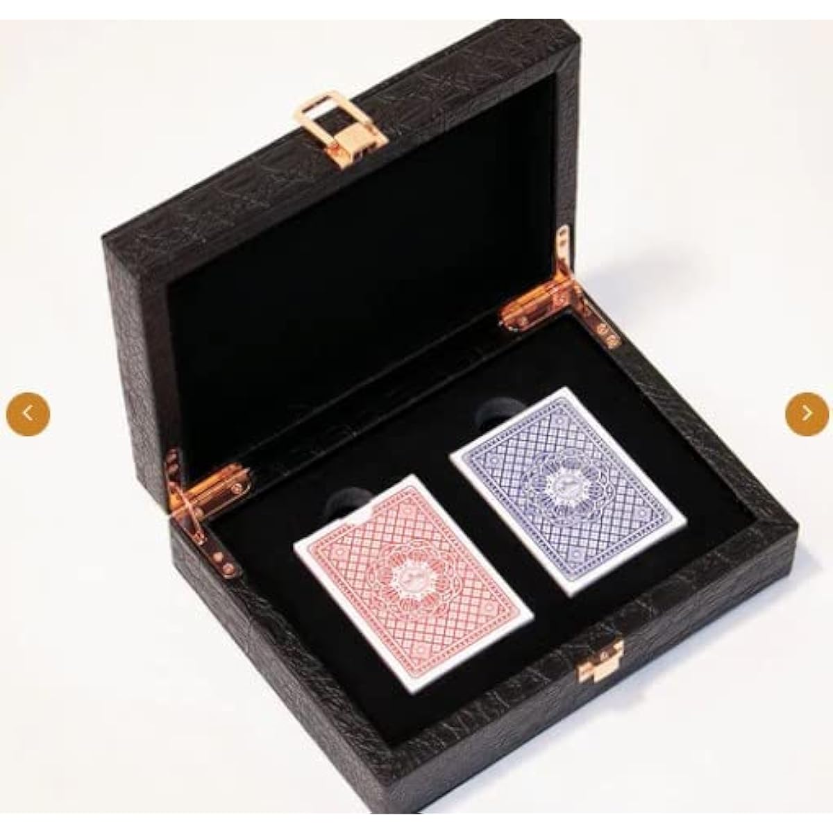 Triton Premium Poker Playing Cards Professional Playing Cards for Texas Hold'em Poker (Red + Blue)