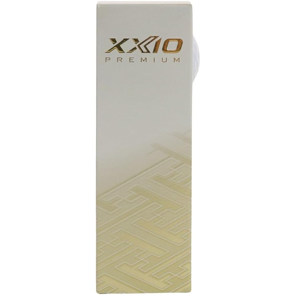 DUNLOP XXIO (XXIO) XXIO Premium 8 Golf Ball 3 Pieces XN PRM8 GLD 22 (Gold/FF/Men's)