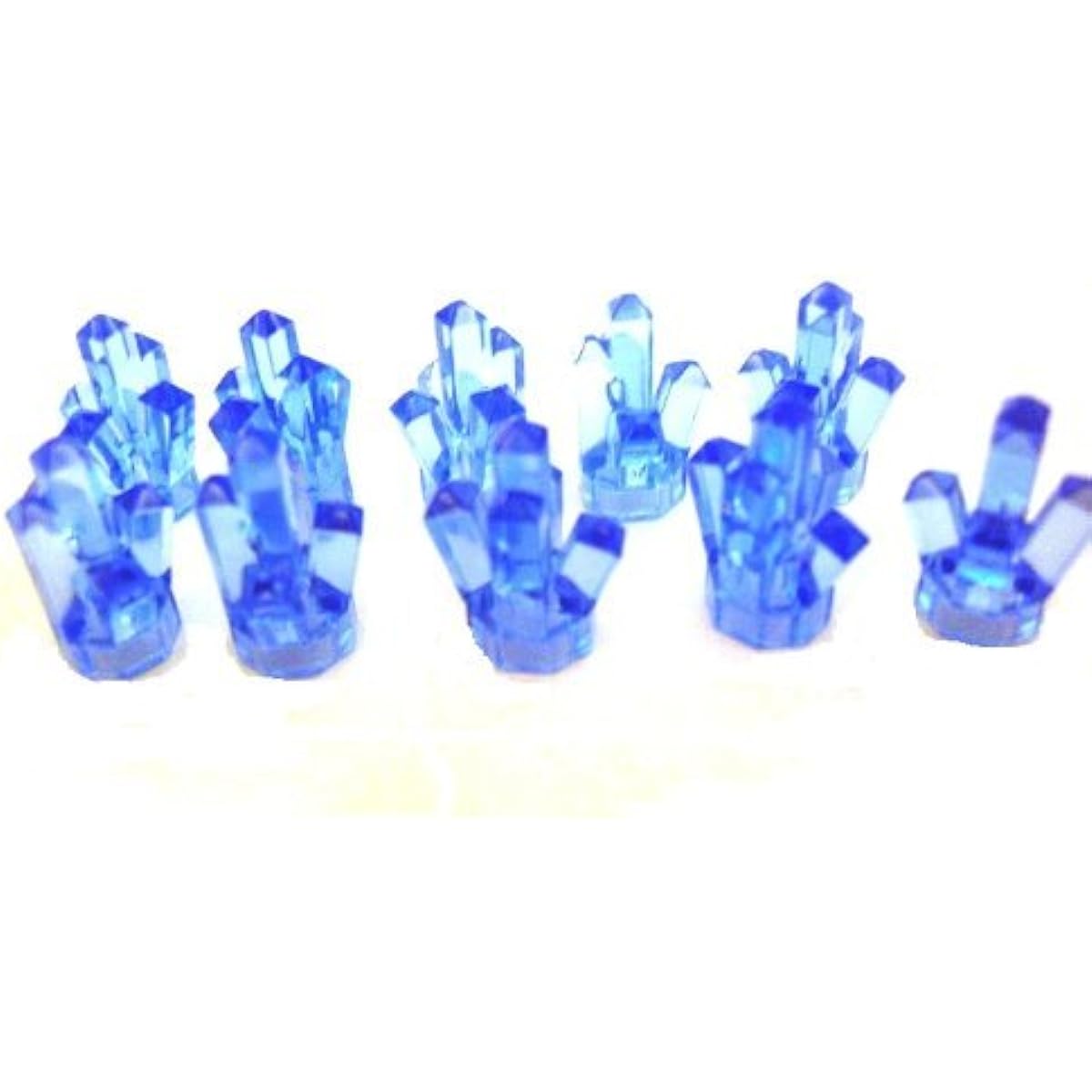 LEGO Power Miner Transmedium Blue 1 x 1 Crystal 5pcs (10pcs loose)