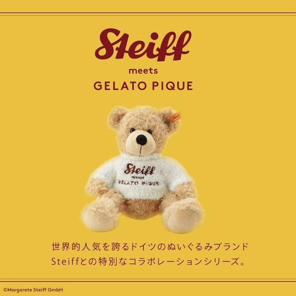 gelato pique ladies [Steiff] room shoes gelato pique (BE-beige, Free)