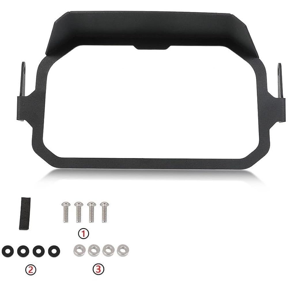 Motorcycle Instrument Frame Motorcycle Protector Cover Sun Visor B&M&W R1250GS R1200GS LC Adventure GS 1200 1250 R1200 R1250 GS (Color : 0)