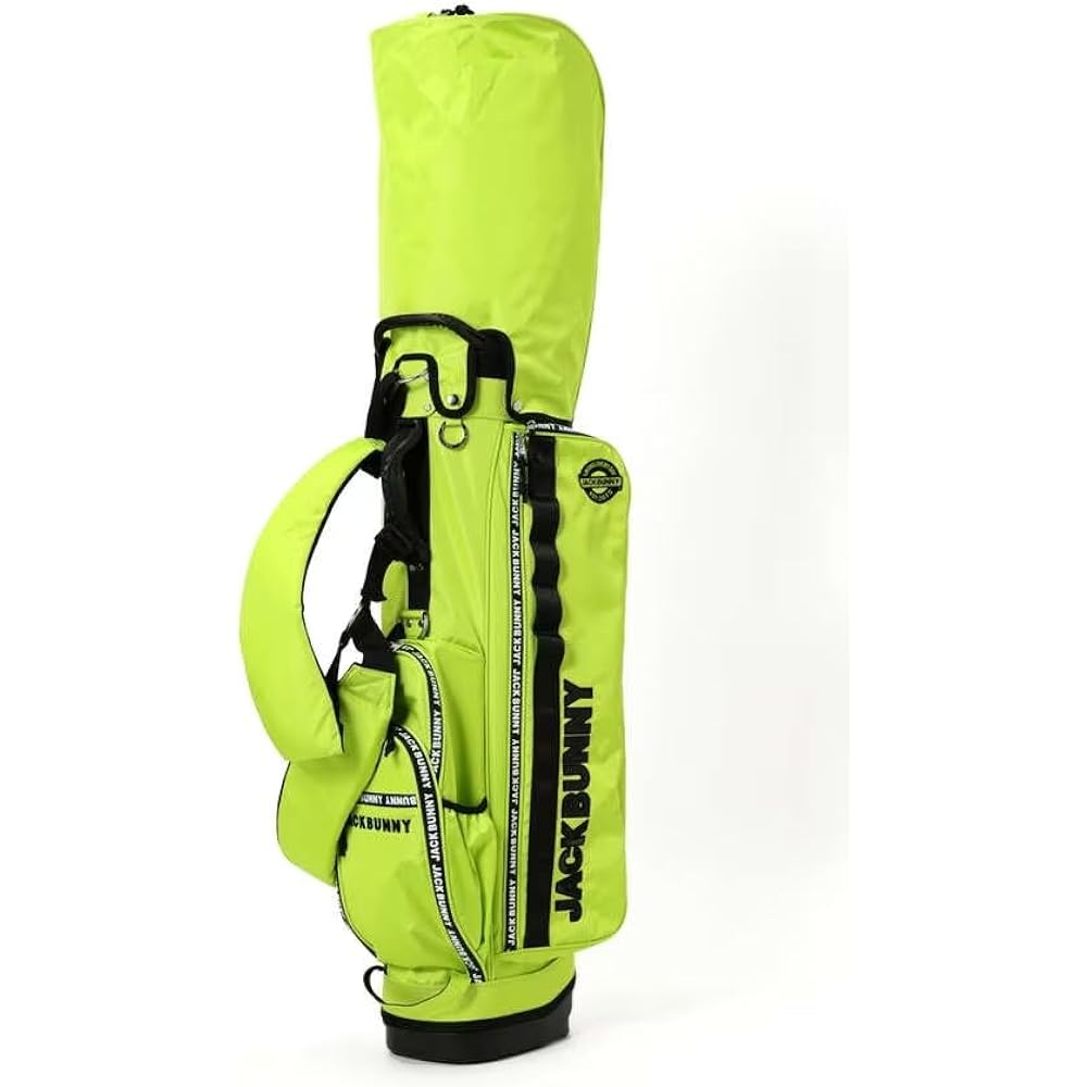 [Jack Bunny] Continuing standard product Caddy bag [Logo zipper series] (stand type, 9 inch, 3.2 kg) / Golf CB / 262-3980740