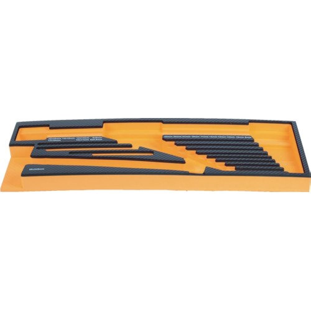 TRUSCO EVA foam black x orange for 3-tier cabinet TIT62SBKF3