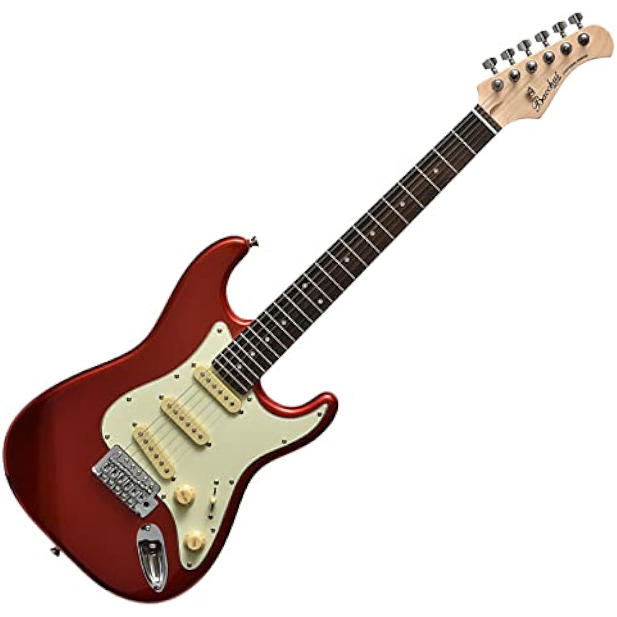 Bacchus SST-Mini CAR (Candy Apple Red) Electric Guitar Mini Size Stratocaster Type Bacchus
