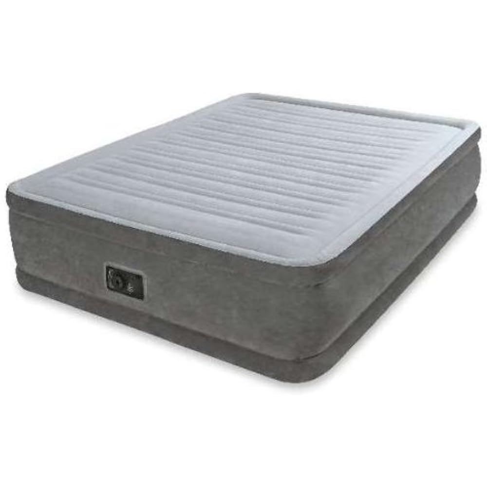 Intex CP Elevated Air Bed with AC Pump TWIN U-5266