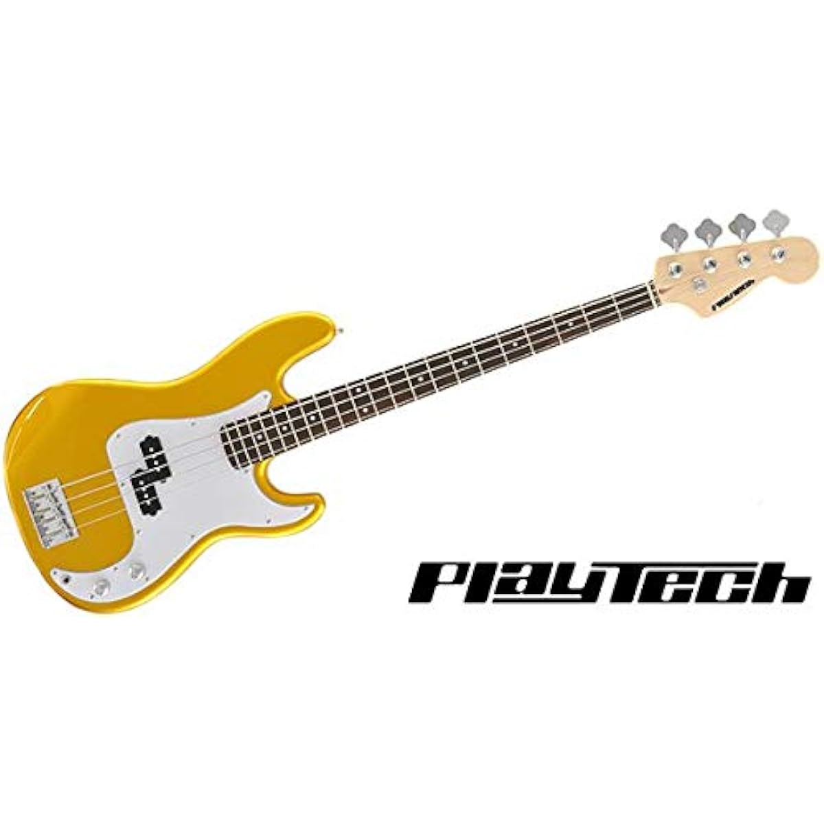 PLAYTECH PB450 Gold Electric Bass