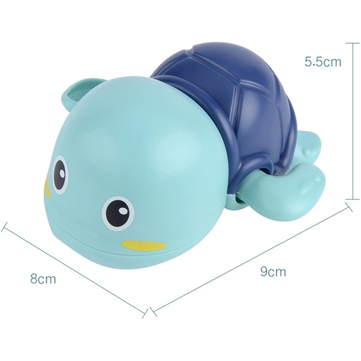Newmemo Bathtub Toys, Toddler Bathtub Toys 3 Pieces Swimming Pool Turtle Bathtub Baby Bath Toys Water Toys Floating Wind Up Toys Infant Birthday Gifts for 1-5 Years Old Boys Girls