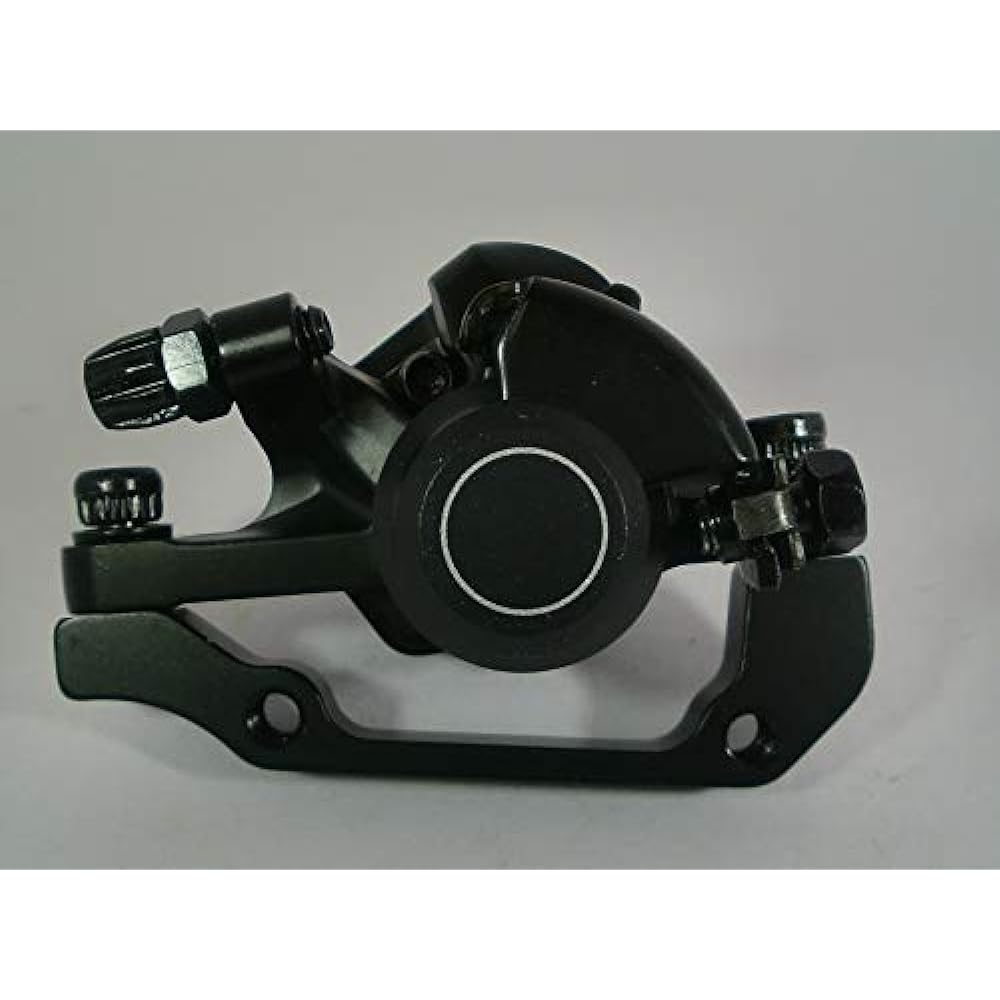 Shimano road bike mechanical disc brake BR-R317 black front and rear set IS mount adapter included 963