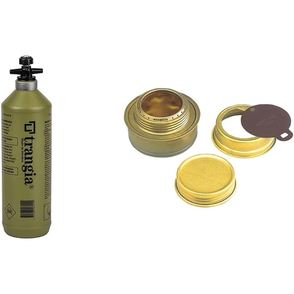 trangia Fuel Bottle 1.0L Fuel Bottle for Alcohol Burner