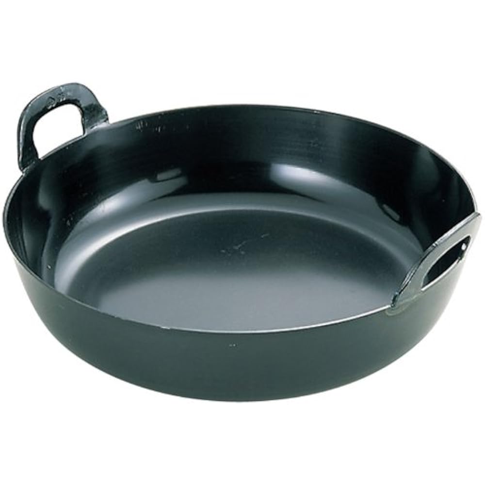 EBM iron press thick plate frying pan 39cm (plate thickness 3.2mm)