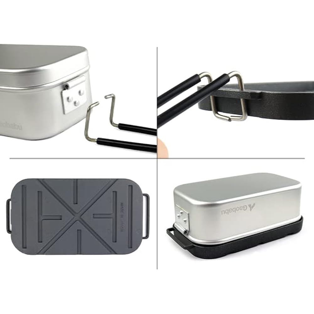 Gaobabu☆Gaobabu Mestin 1.5 cup type + multi grill plate set GSET-37